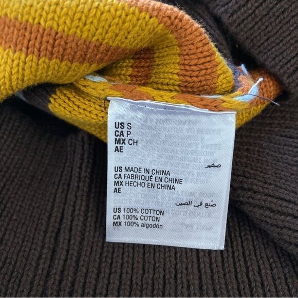 Striped Chenille Hoodie - Picture 5 of 10